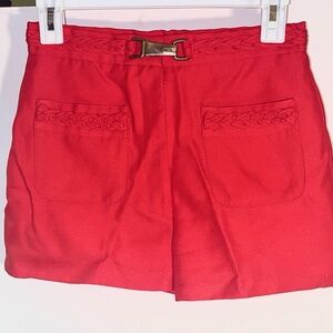 Vintage Womens Red Shorts